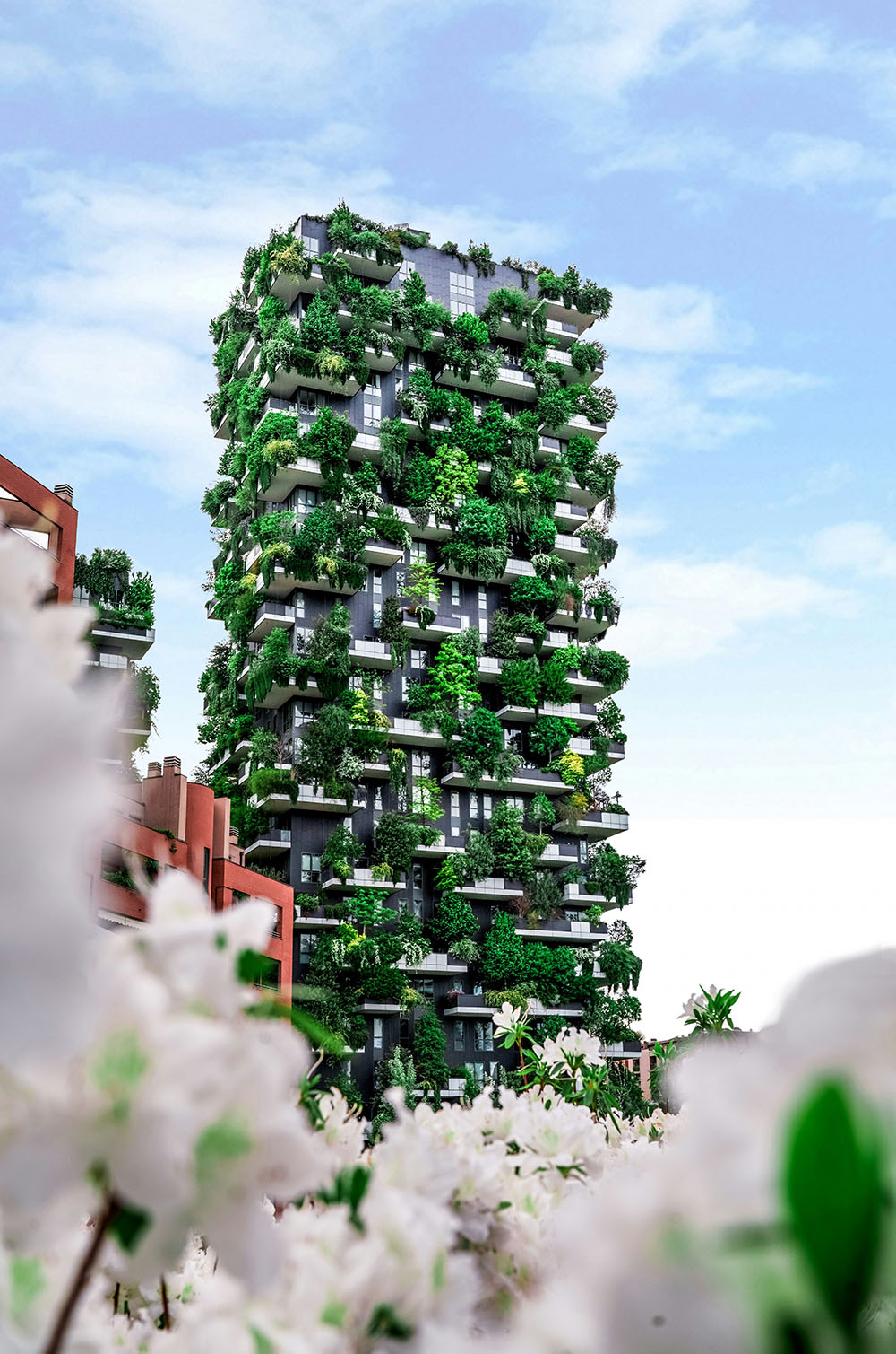 Giardini pensili: bosco verticale Milano - Il Lauro