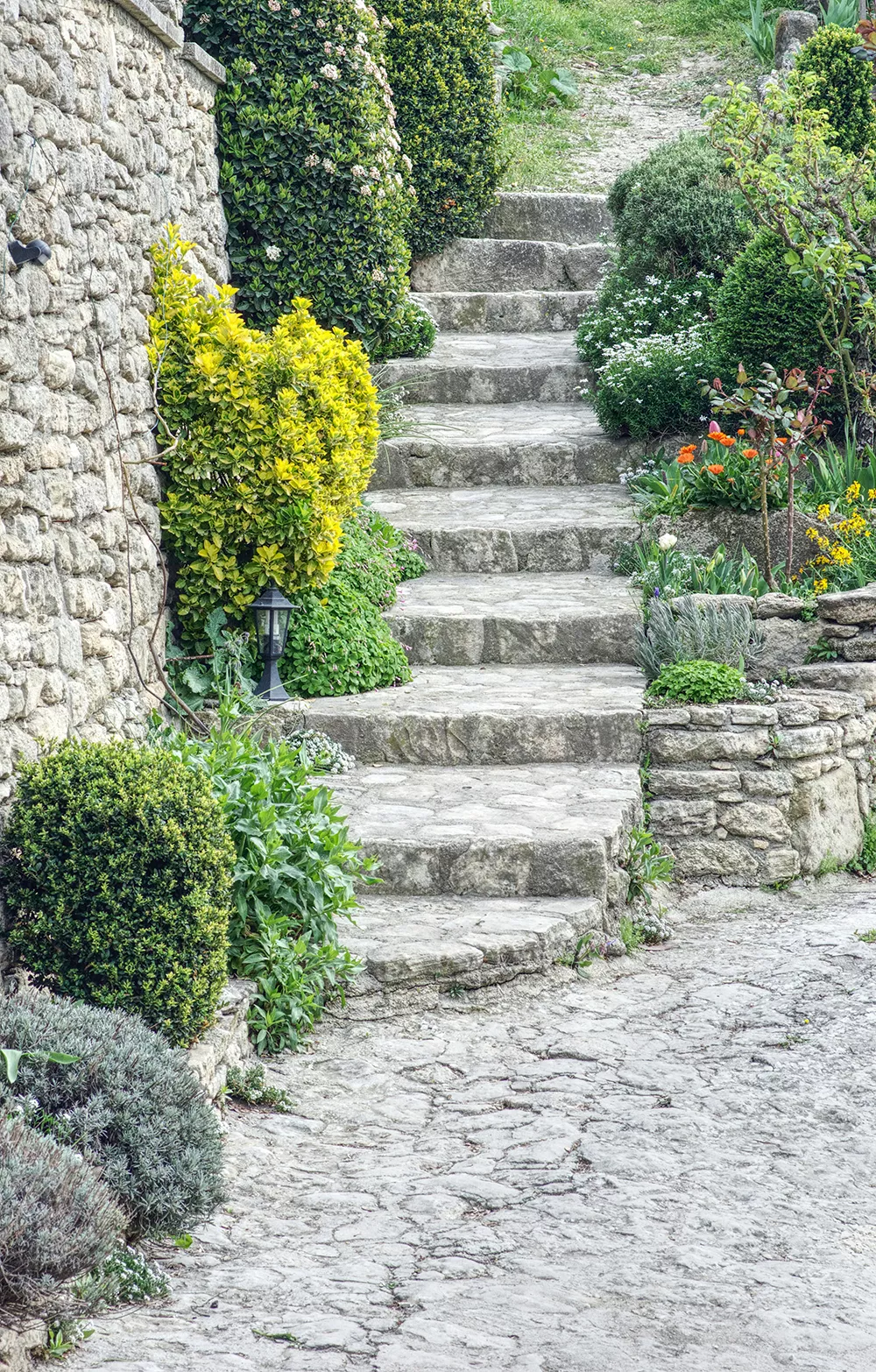 Giardino senza prato: giardino roccioso - Il Lauro